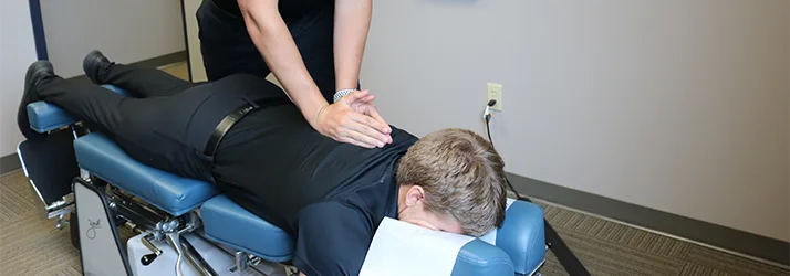 Chiropractic Towson MD Back Adjustment